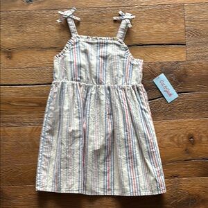 Cat & Jack Blue and Red Sleeveless Sundress